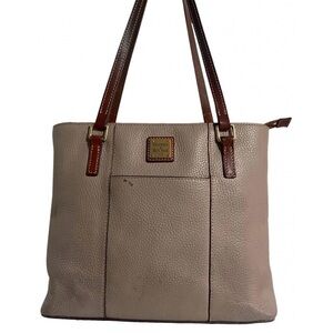 Dooney & Bourke Tan Leather Tote Bag